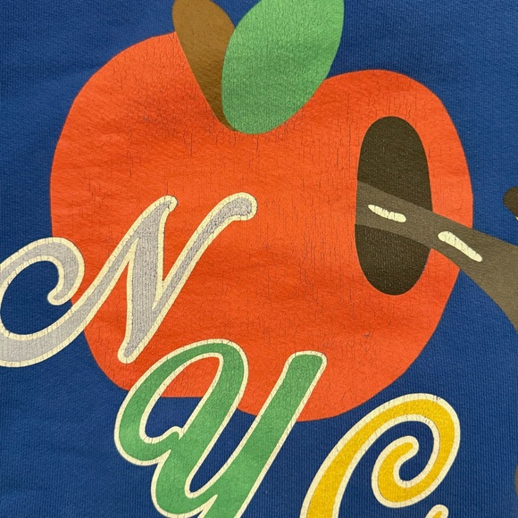 Madhappy NYC Exclusive Crewneck Sweatshirt in Cobalt Blue - Size S - Picture 7 of 8